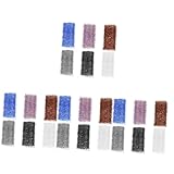 NIYANGLE 4 Boxen Goldfoliendekorationen Nagelfolie Nagelkunstfolie UV Nagelabziehbilder Nageldekoration Maniküre Folie Nagelaufkleber Nageltransferaufkleber Maniküre-Nageldekore Nylon