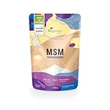 MSM Pulver 1000 g Vegavero | 99,9% rein | Preis-Leistungs-Sieger 2024* | Deutsche Produktion | Methylsulfonylmethan | Organischer Schwefel | kristallin | Laborgeprüft & Ohne Zusätze | Vegan