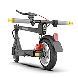 E Scooter mit Straßenzulassung, INVANTI E30 Elektroroller 32KM Reichweite, E Roller für Erwachsene mit Hinteren Stoßdämpfern, E Roller 120kg Tragkraft, Faltbarer Elektroscooter mit App und Blinker