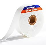 TK Gruppe Timo Klingler Saumband zum Aufbügeln - EXTRA STARK - 60 meter & 20 MM - Bügelband für Vorhänge & Gardinen nähen - Nahtband & Saumvlies waschfest zum Bügeln - Bügekleber