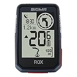 SIGMA Fahrradcomputer Kabellos ROX 2.0 Schwarz - GPS, Smart Navigation & E-Bike Kompatibilität | USB C Wiederaufladbarer Fahrradcomputer, ANT+ & BLE | Werkzeuglose Montage, IPX7, Fahrrad Tacho