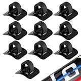 Kabelführung für Fahrräder Kabelschuhe für Fahrräder 10 Satz Kabelclips mit stabiler Basis aus Legierung | multifunktional für Mountain mit doppelseitigem Klebeband für Bremse i