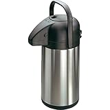 Pump Isolierkanne Iso Kanne Edelstahl 1,9l Kaffeekanne Teekanne