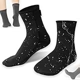 dcas 1 Paar Neoprensocken, Wassersport Tauchsocken, Neoprenschuhe Wassersocken, Beachvolleyball Socken, 3MM Neoprensocken, Schwimmen Socken, Tauchsocken Neoprensocken, Thermosocken Taucherschuhe