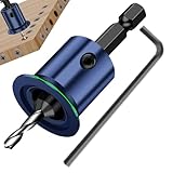 Bohrer für Spüle - Einstellbarer Bohrerbit | Übungen für Schraubenlöcher | Kombination Für Zimmereibohrer Für Die Holzbearbeitung | Zubehör 4,0 × 10 mm Für Möbel