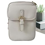 Geldbörse Schultertasche – Anti-Diebstahl-Schultertaschen – integrierte Brieftasche mit 10 Kartenfächern, verstellbarem Riemen, Ledertasche für Damen, Geburtstag, Business, Outdoor, Hochzeitstreffen