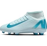 Nike Unisex Kinder Superfly 10 Club Fg/Mg Laufschuh, Glacier Blue Black, 38.5 EU