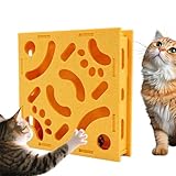 Puzzles für Katzen - Interaktives Katzenspielzeug - Sensorische Aktivität Puzzle Box Gedankenspiel für Verhaltenstraining Spielbereich Allein Zeit Wohnung Schlafzimmer Nach dem Wohnzimmer
