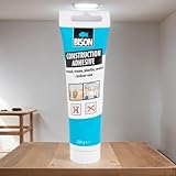 Bison Montagekleber 200 g – extra starker Baukleber & Kraftkleber – Universal Klebstoff für Holz, Metall, Stein, Beton, Glas, Keramik & Kunststoff – schnelltrocknend & wetterfest