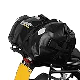 Wildken Gepäckrolle Motorrad Tasche Hecktasche Motorrad Satteltasche wasserdichte Motorradtasche Gepäcktasche Reisetasche mit Abnehmbarem Schultergurt für Outdoor Camping, 65L