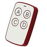 Garagentor-Fernbedienung – Garagentoröffner-Fernbedienung | kabelloser Toröffner | 4-Tasten-Klonen-Fernbedienung, MHZ-Ersatz-Fernbedienung für Zuhause, Wohnzimmer