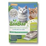 ZeoDeo-Natural Zeolith Katzenstreu Pellets für zweilagige Katzenstreu Systeme (1,81 kg)