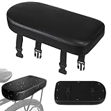 Fahrradsitz Kinder Hinten, Kindersitz Fahrrad Hinten mit Dicker Polsterung, Bequemer Gepäckträger Sitz für Große Kinder, Ideal für Familienausflüge und Alltagsfahrten