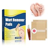Warzenentferner, 36 Packung Hühneraugen Entferner Hände Zehen, Hühneraugenpflaster, Sanft und Sicher Warzenpflaster um Lhre Haut Gesund zu Halten, Dornwarzen Entfernen Fuß zur Fußpflege