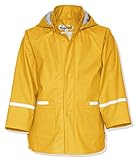 Playshoes Unisex Kinder Regenjacke Basic 408638, 12 - Gelb, 128