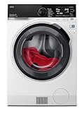 AEG WiFi Waschtrockner mit Wärmepumpe, 10 kg Waschen, 6 kg Trocknen, EEK B/A, Serie 9000 AbsoluteCare - Schonend Trocknen selbst Wolle & Seide, Dampf-Programm – Weniger Bügeln, 1600 U/min, LWR9W81600