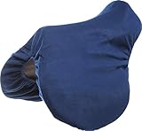 Sattelbezug aus Polarfleece blau WB