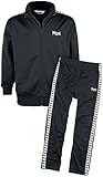 Lonsdale Herren Trainingsanzug Wyberton, Größe:L, Farbe:Black