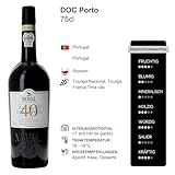 Porto Tawny 40 Ans Rotwein - Quinta do Noval süßer - DOC - Portugal Portugal - Rebsorte Touriga Nacional, Touriga Franca, Tinta cão - 75cl