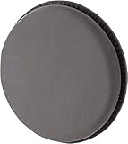 DMI Um 360 Grad drehbares Sitzkissen, tragbar und leicht, ideal für Zuhause, Büro oder Reisen, Grau