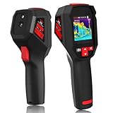 Wärmebildkamera 240×240 Auflösung 15 Farbpaletten Infrarot Wärmekamera -4°F bis 1022°F 25Hz Wiederaufladbare tragbare Wärmebildkamera mit Laserpointer 50°FOV für Hausinspektion HVAC