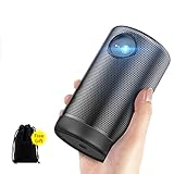 JLFFYJ Beamer Tasche Portable Smart WiFi Full HD 1080p TV-Video-LED-Mini-Projektor für 4k Cinema-Smartphone