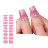 Gels Nagelstreifen Licht Erforderliche Gele Nagelfolien Semi Cured Nails Polish Strips Nails Art Sticker Art Decoration Semi Cured Polish Stickers