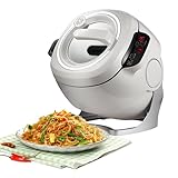 Automatischer Kochwok, intelligente Bratmaschine mit Smart-Touch-Steuerung, 3D-Heizung, einstellbare Geschwindigkeitseinstellungen