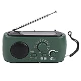 Gavigain Solarradio, Notfall-Kurbel-Wetterradio, Solar-Handkurbel, Tragbar, AM FM, NOAA-Radio, Taschenlampe, Bewegungssensor, Leselampe, Handy-Ladegerät, SOS-Wetter Für Zuhause, Notfall