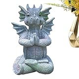 Generisch -,Harz-Dinosaurier-Außenskulpturen für Gartenationen | Yard Art -Skulptur-Figuren für Rasen-Park-Garten-