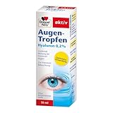 Doppelherz Augen-Tropfen Hyaluron 0,2% – Medizinprodukt ohne Konservierungsstoffe mit lindernder Wirkung bei trockenen Augen – 10 ml sterile Lösung