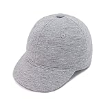 Keepersheep Baby-Baseballkappe, Sonnenhut für Kleinkinder, Kinder (18–24 Monate – 51,5 cm, Hellgrau), Hellgrau, 18-24 Monate