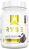 RYSE Loaded Protein Powder - Chocolate Cookie Blast - 25g Whey Protein Isolate & Concentrate with prebiotic Fiber & MCTs - Low Carb, Low Sugar, Digestive-Friendly - 20 Portionen/0.7 kg Tub