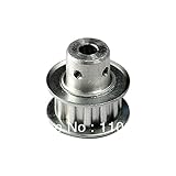 VLIZO 5 Stück Schrittmotor XY-Achse Aluminium XY T5 Motorrolle 5 mm 12 Zähne für 3D-Drucker RepRap Mendel
