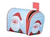 Geschenkdose Weihnachten, Briefkasten mit Weihnachtsmann - Geschenkbox für Geldgeschenke, Wichtelges