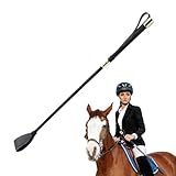 Professionelle Reitfeier Peitsche - Flexible Trainingsernte mit einem strukturierten Griff, tragbarer Ausrüstung für Pferdesportarten, stabil