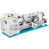 Furvveerr Metalldrehmaschine 220x750MM Mini-Tisch-Metalldrehmaschine 1200W Drehmaschine Tischdrehmaschine Bürstenlose Drehmaschine Variable Drehzahl 0-3000RPM für Metallbearbeitung Metal Lathe
