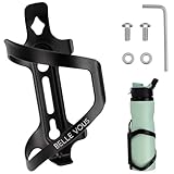 Belle Vous Schwarzer Flaschenhalter Fahrrad - Leichter Sportflaschenhalter - Stabiler Gentränkehalter Fahrrad - Fahrrad Getränkehalter - Für Rennräder und Mountainbikes