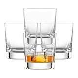 SCHOTT ZWIESEL Whiskyglas Bar Special (4er-Set), geradliniger Tumbler für Whisky, spülmaschinenfeste Tritan-Kristallgläser, Made in Germany (Art.-Nr. 123638)