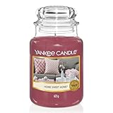 Yankee Candle Duftkerze im Glas (groß) | Home Sweet Home | Brenndauer bis zu 150 Stunden | Perfekte Geschenke für Frauen