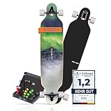 Sporterra Longboard [Sommer-Angebot] - Longboard Erwachsene und Jugendliche - Optimiert bis ins kleinste Detail für unvergessliche Abenteuer auf dem Long Board