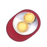 Topfuntersetzer aus Silikon, Topfmatte aus Silikon – Topfuntersetzer aus Silikon für Küchentheke, heißer Pfannenhalter für Theke, Heizkissen aus Silikon, hitzebeständig
