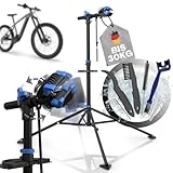 Tarpofix® Fahrrad Montageständer bis 30kg | Profi Montageständer für Fahrräder | Ebike & Fahrrad Reparaturständer | Schwerlast Fahrradhalter E-Bike | Fahrradständer Reparatur | Fahrradmontageständer
