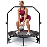 Faltbares Mini-Trampolin, 121,9 cm, Silber-1