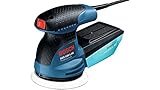 Bosch Professional GEX 125-1 AE Exzenterschleifer (125-mm-Schleifteller, 250 W, 3x Schleifblatt, inkl. Handwerkoffer)