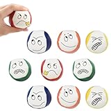 Coriver Jonglierbälle, 10 Stück Jonglierball Set, Zirkusballspiele Jonglierbälle, Pädagogischer Jonglierbälle für Mädchen und Jungen, Outdoor-Spielzeug Jonglierball für Anfänger Erwachsene Kinder