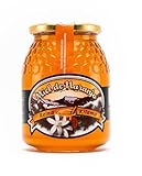 Reiner Bienenhonig. Orangenhonig. 100% Honig Spanischer Herkunft in einem 500-g-Behälter. Honig aus der Orangenblütenblüte. Produktionsstandorte in Andalusien. Sehr blumiges und anhaltendes Aroma.