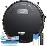 Laresar Clean Saugroboter mit Wischfunktion, 4500Pa Saugroboter für einfache Reinigung, 3 in 1 Staubsauger Roboter mit Fernbedienung, 180 Minuten Laufzeit, Ideal für Tierhaare, Teppich, Hartboden