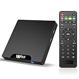 Android TV Box – Android 7.1 Smart TV Box CPU Amlogic s905 W Quad Core, 1 GB RAM & 8 GB ROM, 4 K UHD, USB, HDMI, Wifi Multimedia-Player