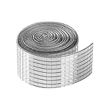 Qurygin Disco-Fliesen-Set, quadratische Glasspiegelfliesen, selbstklebende Spiegelmosaikfliesen, Discoglas-Handwerks-Aufkleber, hitzebeständig, wasserdicht, Mosaik-Gläser für Boden, Decke, Küche, 4 x